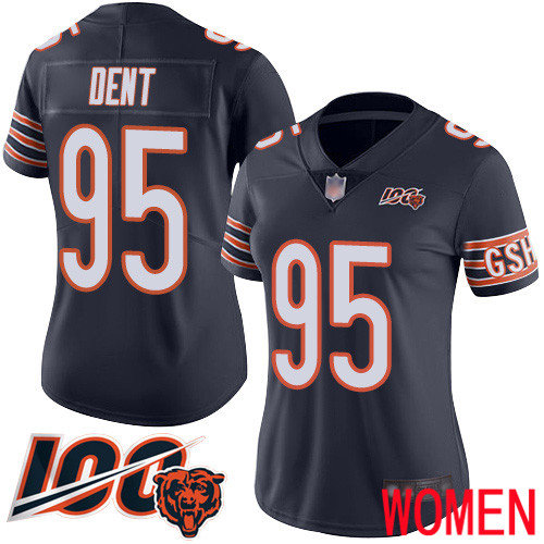 Chicago Bears Limited Navy Blue Women Richard Dent Home Jersey NFL Football 95 100th Season